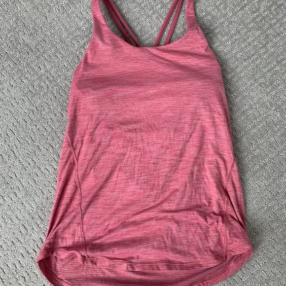 lululemon tank top with built in sports bra